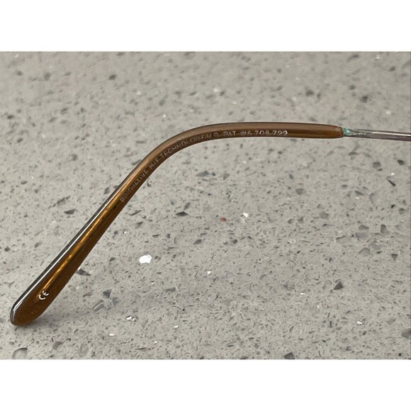 Innovative M/F Technology IMF 475 Brown Metal Eyeglasses FRAMES ONLY 49-18-140 - Picture 9 of 12